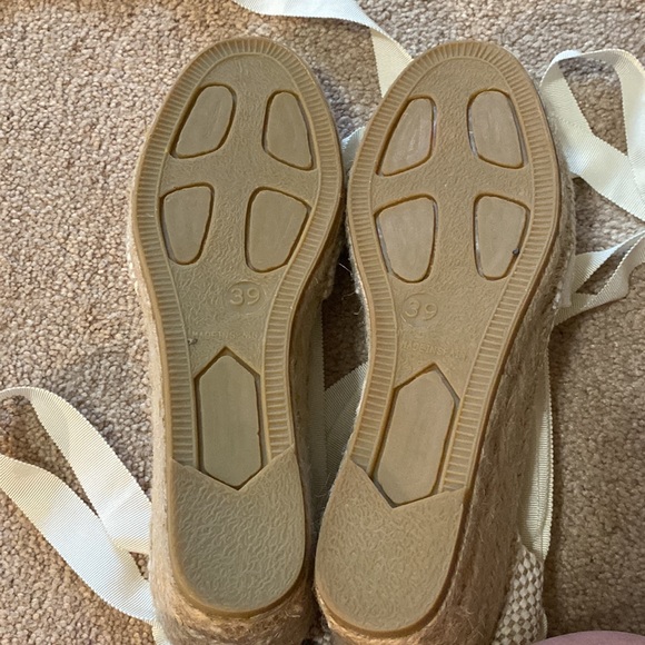 Es Par Ta Ribbon Espadrilles. Hand made. - Picture 5 of 5